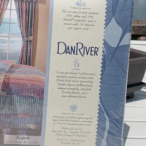 Vtg Dan River Twin Sheet Set - Picture 6 of 9